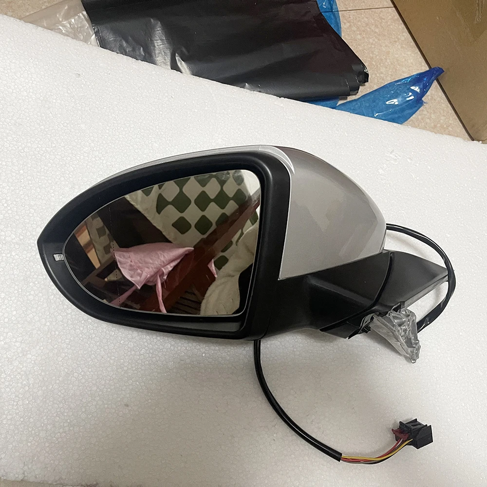 Car Electric Folding Rearview Mirror Assembly for VW Golf 7 MK7 2014-2020 5GG857507A Auto Electric Adjustment Heating Mirror