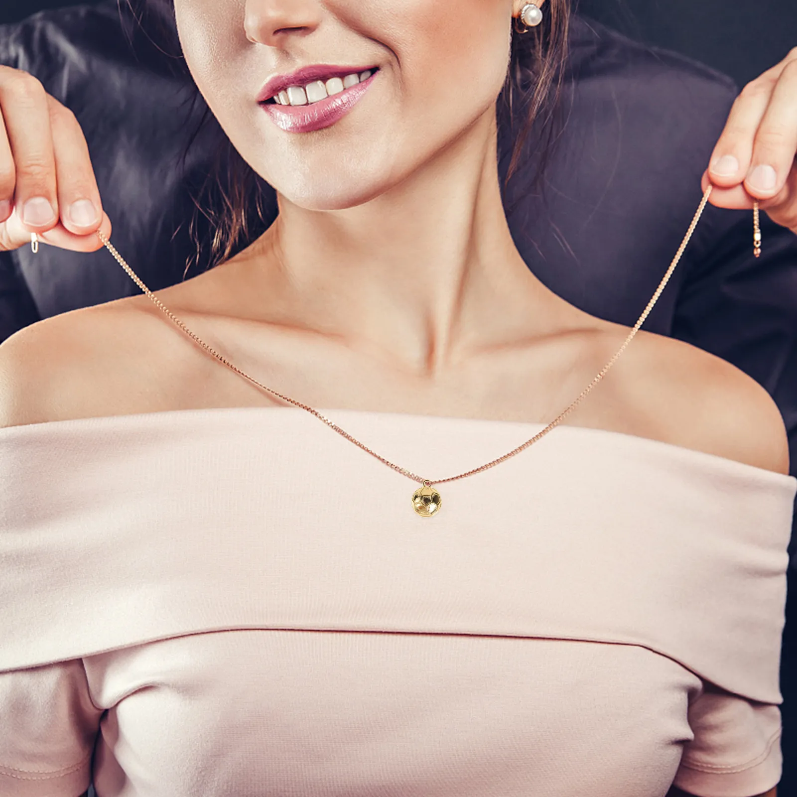 

100 шт. Футбольные аксессуары для декора, материалы для рукоделия: для ожерелий, браслетов, серег, украшений ручной работы, подвесок