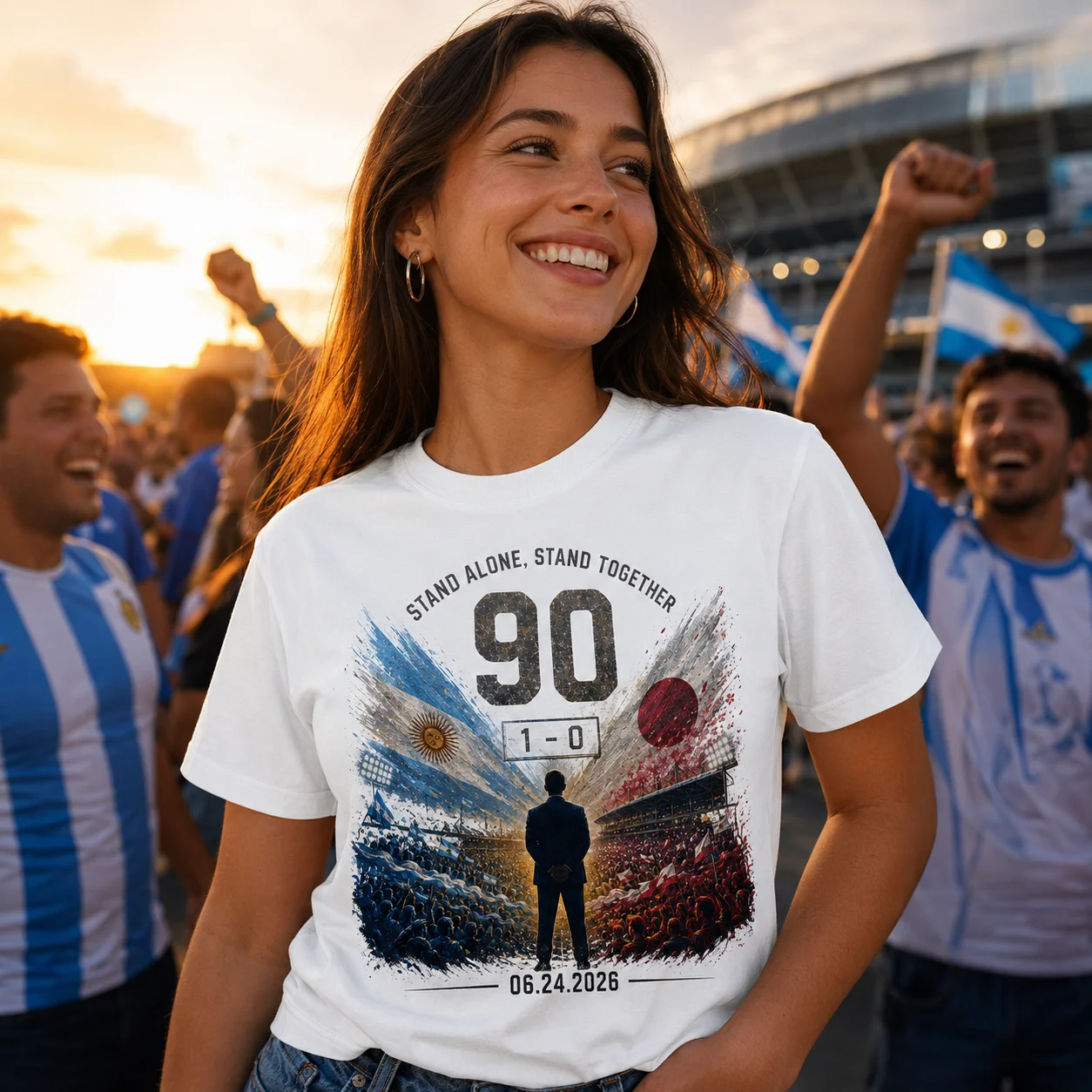 Summer Match T Shirt Tropical Soccer Ball Match Print Short Sleeve Tee For Outdoor Stadium Cheering