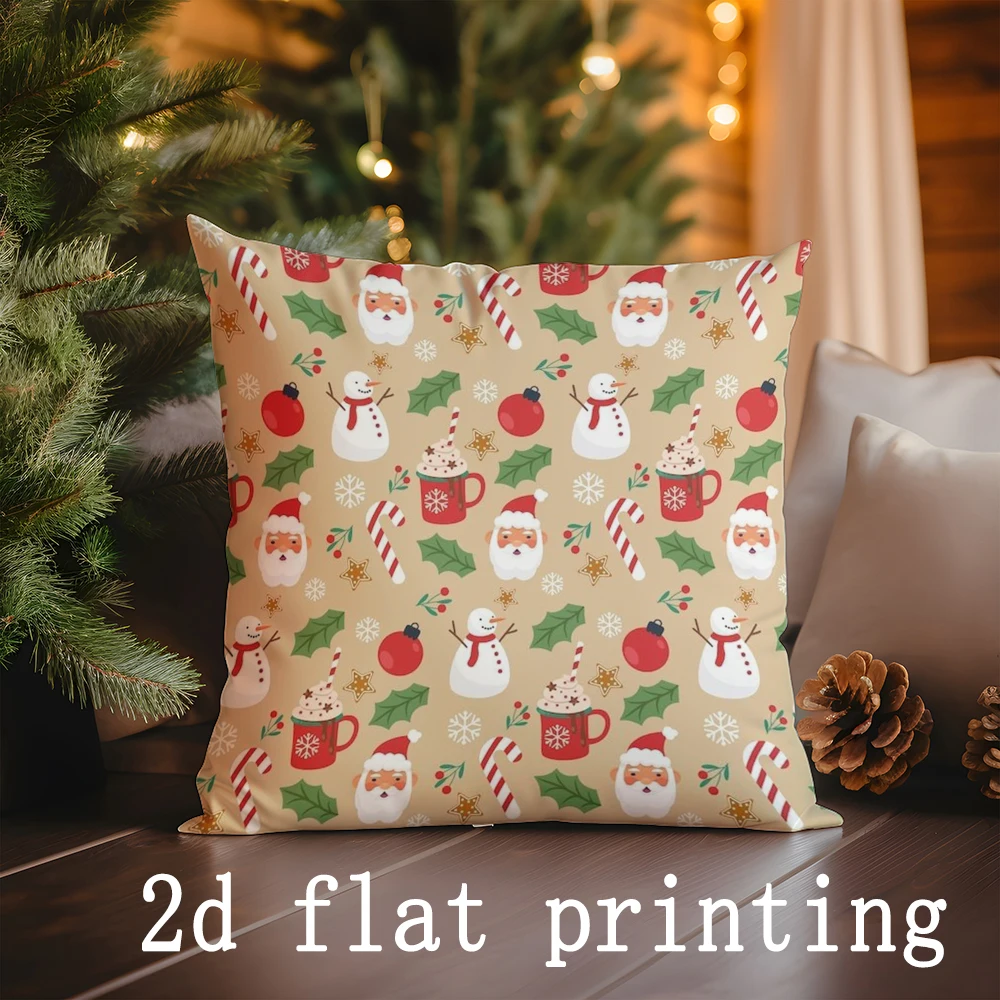 ديكور المنزل أنماط المخدة تحت عنوان عيد الميلاد مناسبة لأريكة غرفة نوم غطاء وسادة السيارة وسادة الظهر المستطيلة