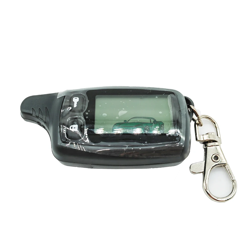 TW9010 LCD Remote Control Keychain Key Fob For TOMAHAWK TW9010 TW 9010 Two Way Car Alarm System