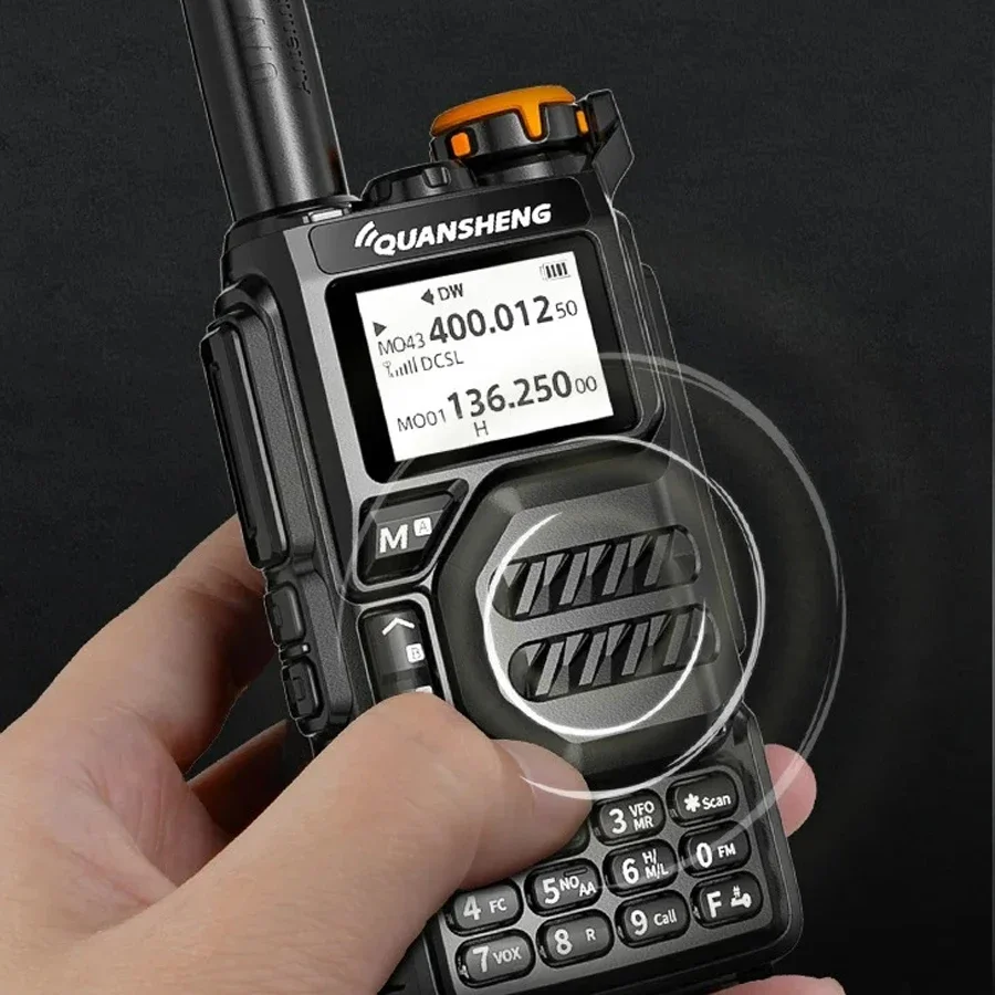QUANSHENG UV K5 Portable Radio 5W UHF VHF Wireless Frequency Scan NOAA Scrambler DTMF UV-K58 UV-K6 Two Way Radio