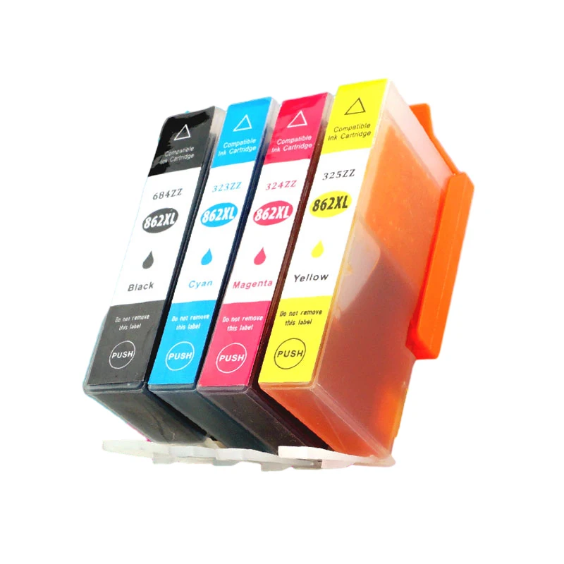 862 XL 862XL Ink Cartridge Compatible for HP862 for HP Photosmart D5468 B8558 C6324 C6375 B209a B210a B210b B209a B210a B210b