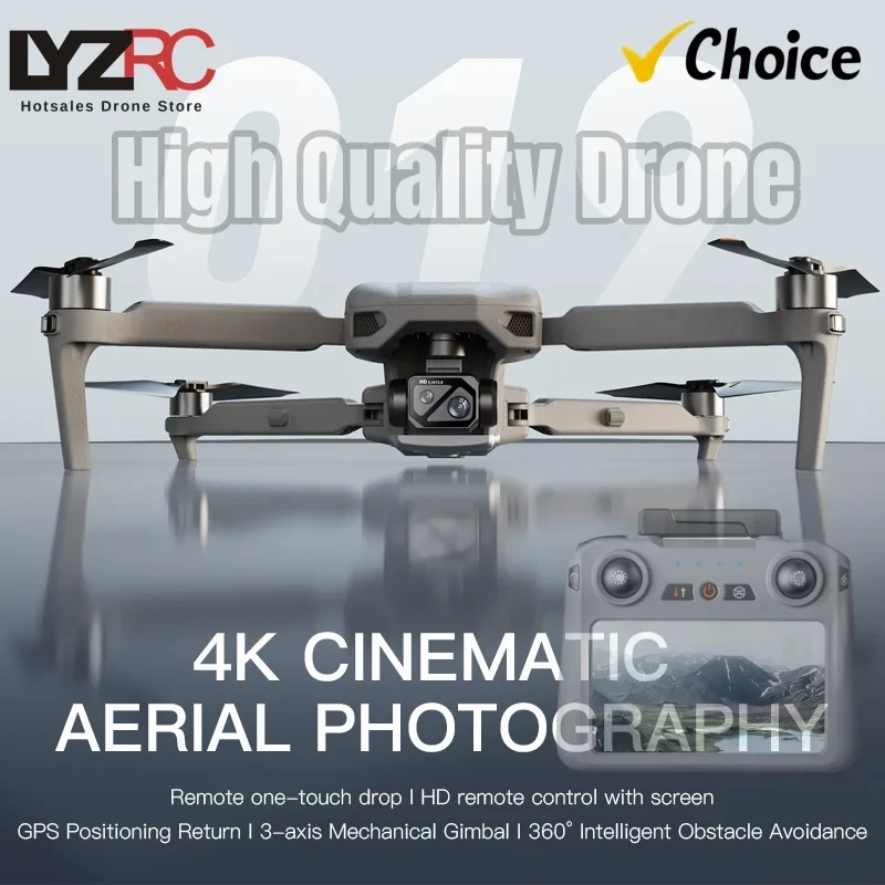 L019 GPS Drone 4K 3-Axis Gimbal 5.5