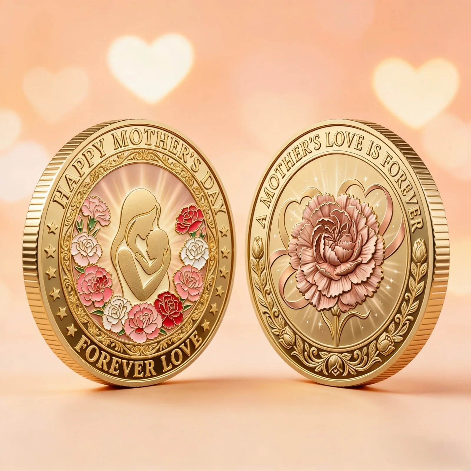 Funny Parenting Souvenir Coin Collection Double Sided Daddy's Turn Mummy's Turn Newborn Baby Gift for New Mom Dad