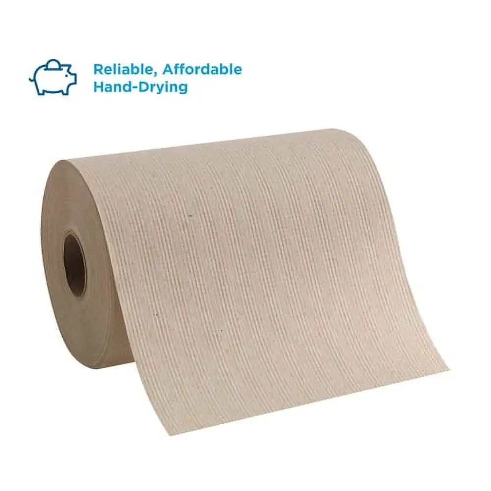 Georgia Pacific Blue Basic Recycled Paper Towels, 26401, Brown, 12 Count