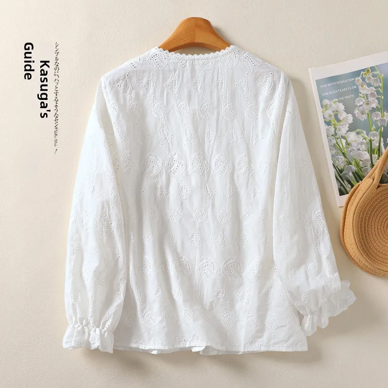 Retro bordado redondo ne irt primavera outono novo sle high-end sino sve cabeça sobre saltos idade-defng pequeno irt