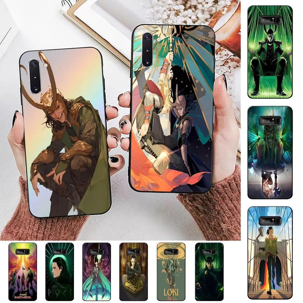 I-Iron M-Man D-Donnys L-Loki Phone Case For Samsung Note 8 9 10 20 Pro Plus Lite M 10 11 20 30 21 31 51 A 21 22 42 02 03