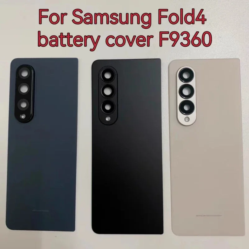 For Samsung fold4 cell phone battery f9360 back cover with camera frame, repair parts