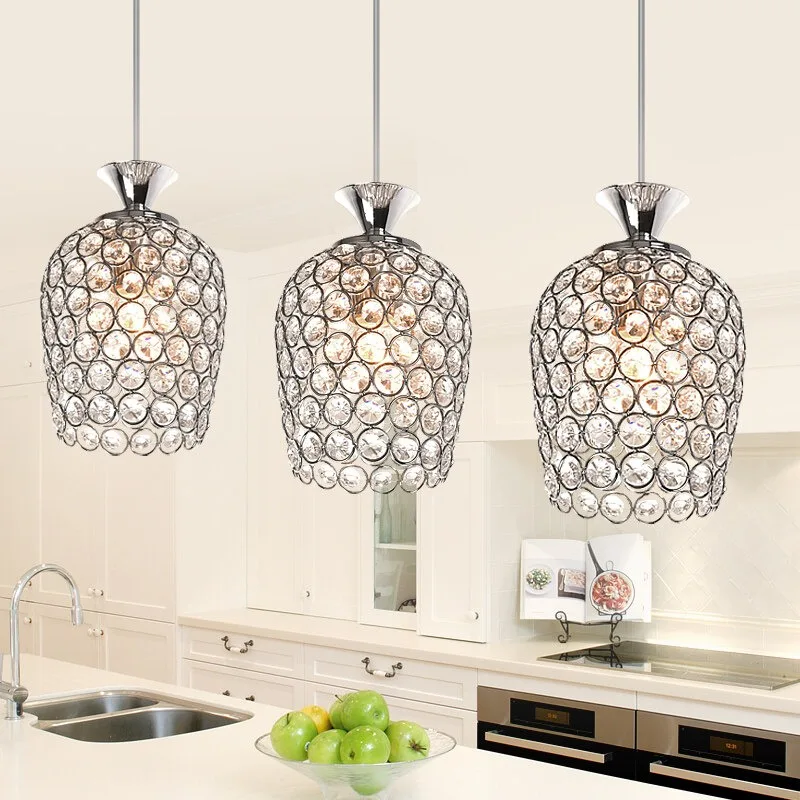 Imagem -03 - Modern Crystal Chandelier Pendant Light Home Appliance Fixtures Escadas Quarto Sala de Estar Ouro Lâmpadas Presentes do Dia dos Pais Novo 2024