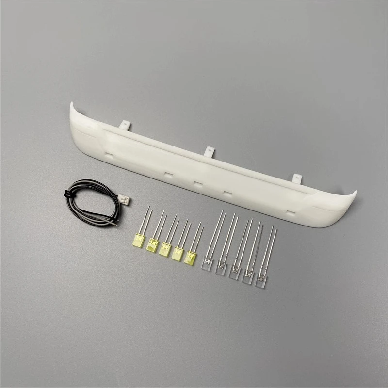 Simulation Roof Visor Lamp LED Sun Visor Light 3V for 1/14 Tamiya SCANIA R620 R470 R730 56323 Romote Control Trailer Toy Parts