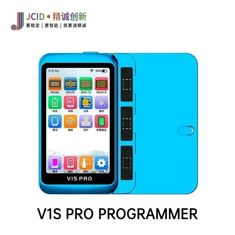 JCID V1S Pro MV01 Non-Removal Unbind Programmer for iPhone 6-15 Pro Max Nand Flash Read Write Face ID Battery Camera Tools kit