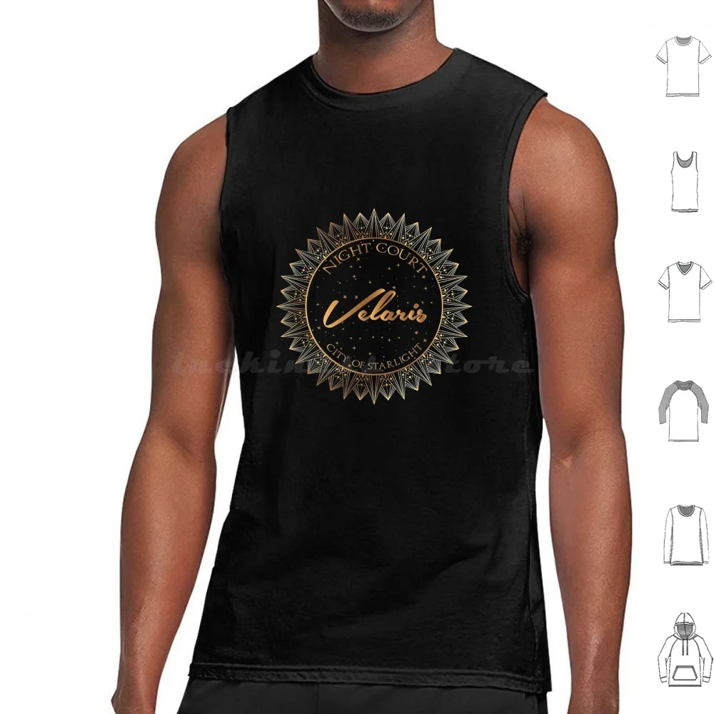 Night Court Velaris City Of Starlight Acotar 98 Best , For Boys Graphic , Trending Now Tank Tops Vest Sleeveless Night Court