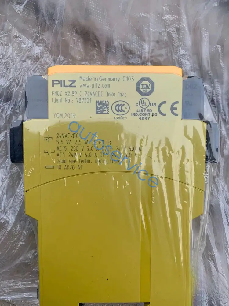 New Original 787301 Safety Relay PNOZ X2.8P C 24VACDC 3n/o 1n/c