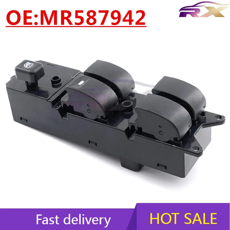 

OEM:MR587942 Suitable For Mitsubishi Lancer Automobile Glass Lift Adjustment Combination Switch Powered Windows Master Switch