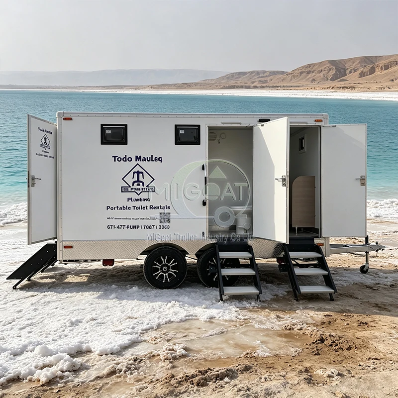 OEM ODM Commercial Portable Toilet Mobile Toilet Cubicle Luxury Smart with Shower 15ft for Party Factory Direct Supply Wholesale
