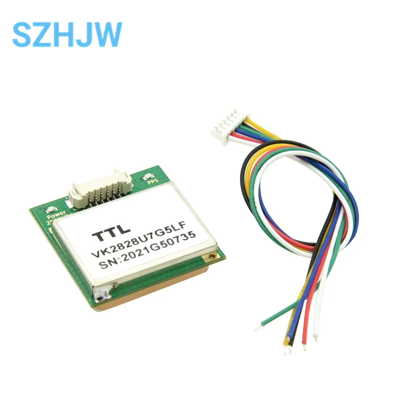 GPS Module VK2828U7G5LF TTL 1-10Hz with Antenna FLASH Flight Control GPS Model G-mouse UBX7020