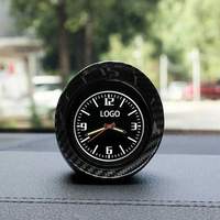 Car Interior Dashboard Ornament Clock SUV Car Console Car Watch Electronic Backlight Decor Accessories Mini Clock Accessories