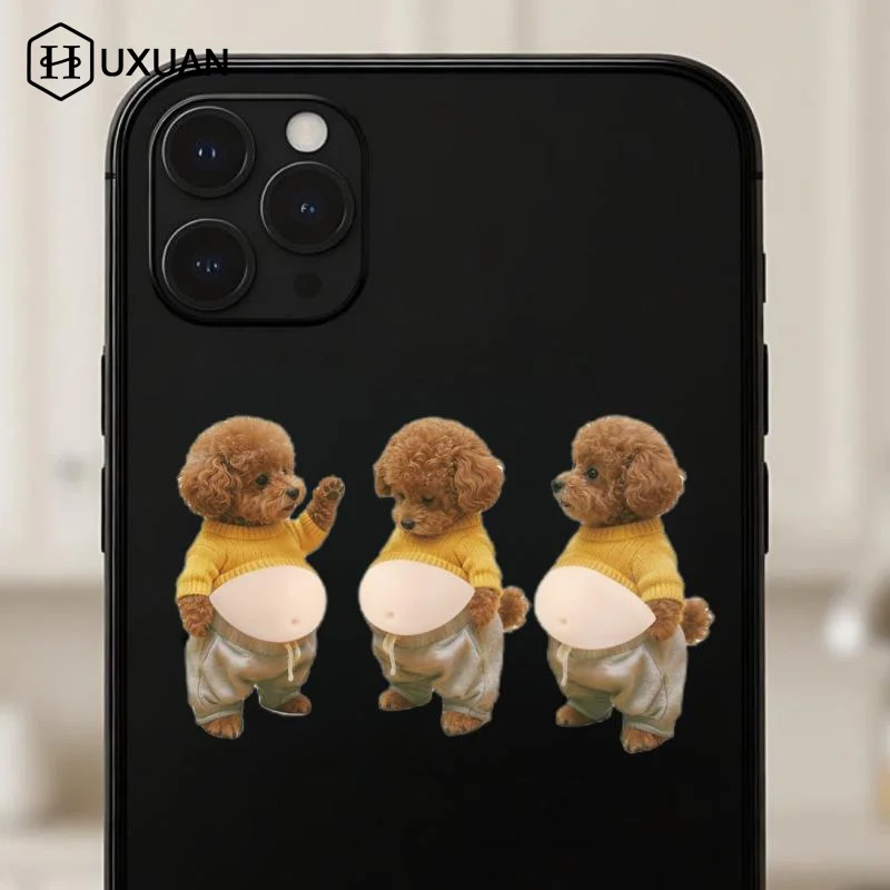 Kawaii Dog Belly Squeezable 3D Stickers Self Adhesive Relaxing Animal  Stickers for DIY Craft Kids Reward Scrapbooking