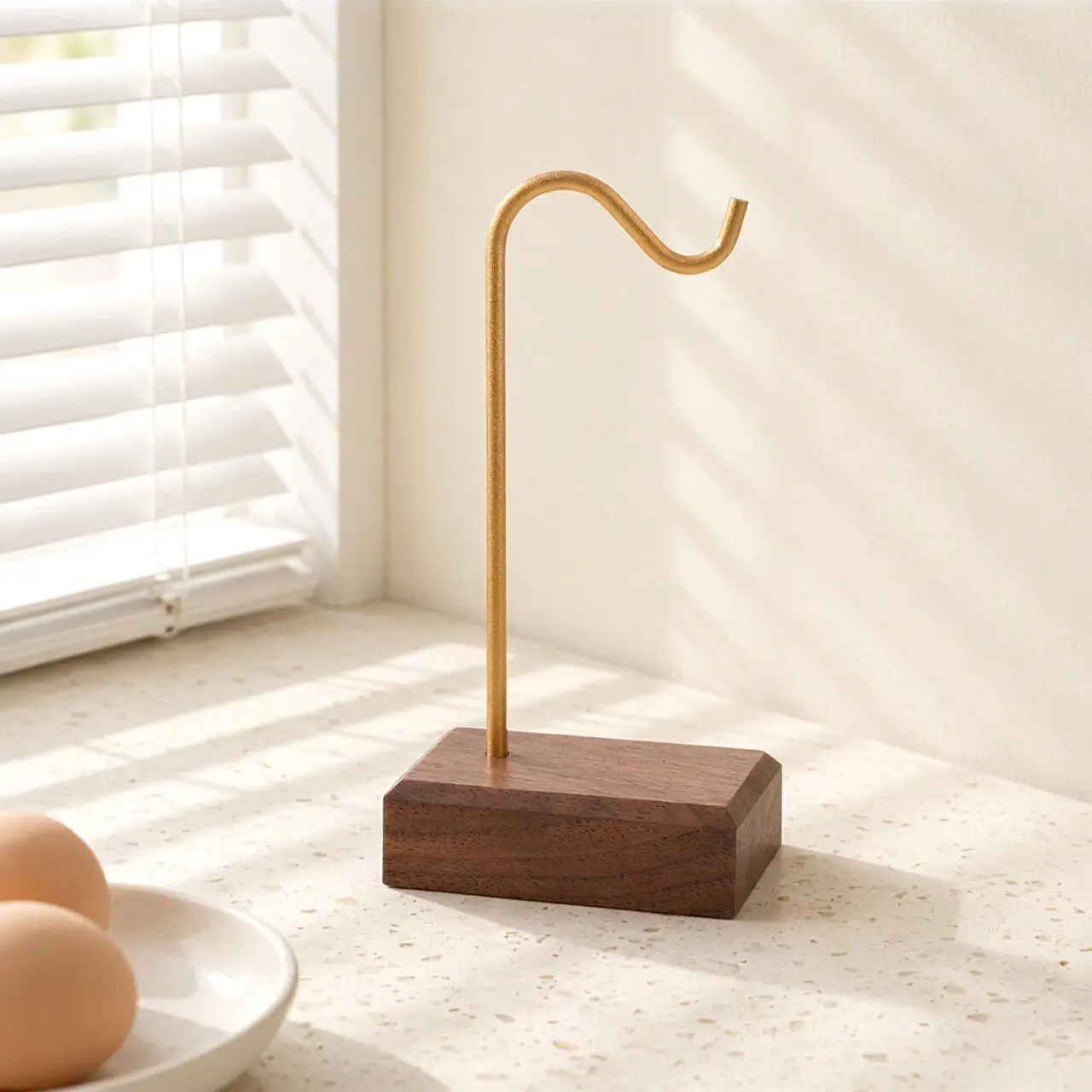 Pocket Watch Hanging Display Rack Wood Stand Broad Base Stable Desktop Collector Display Nightstand Office Holder - view 6