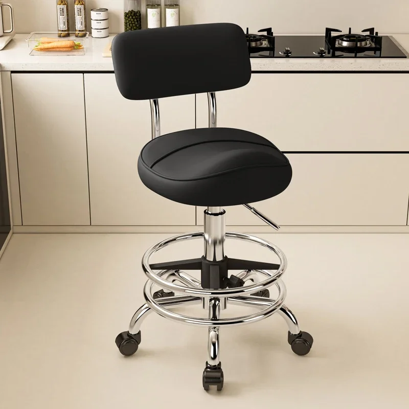 كرسي صالون للاستلقاء كرسي حلاق احترافي كرسي مصمم هيدروليكي قاعدة دوارة للتجميل أثاث صالون Silla Para Lashista #3