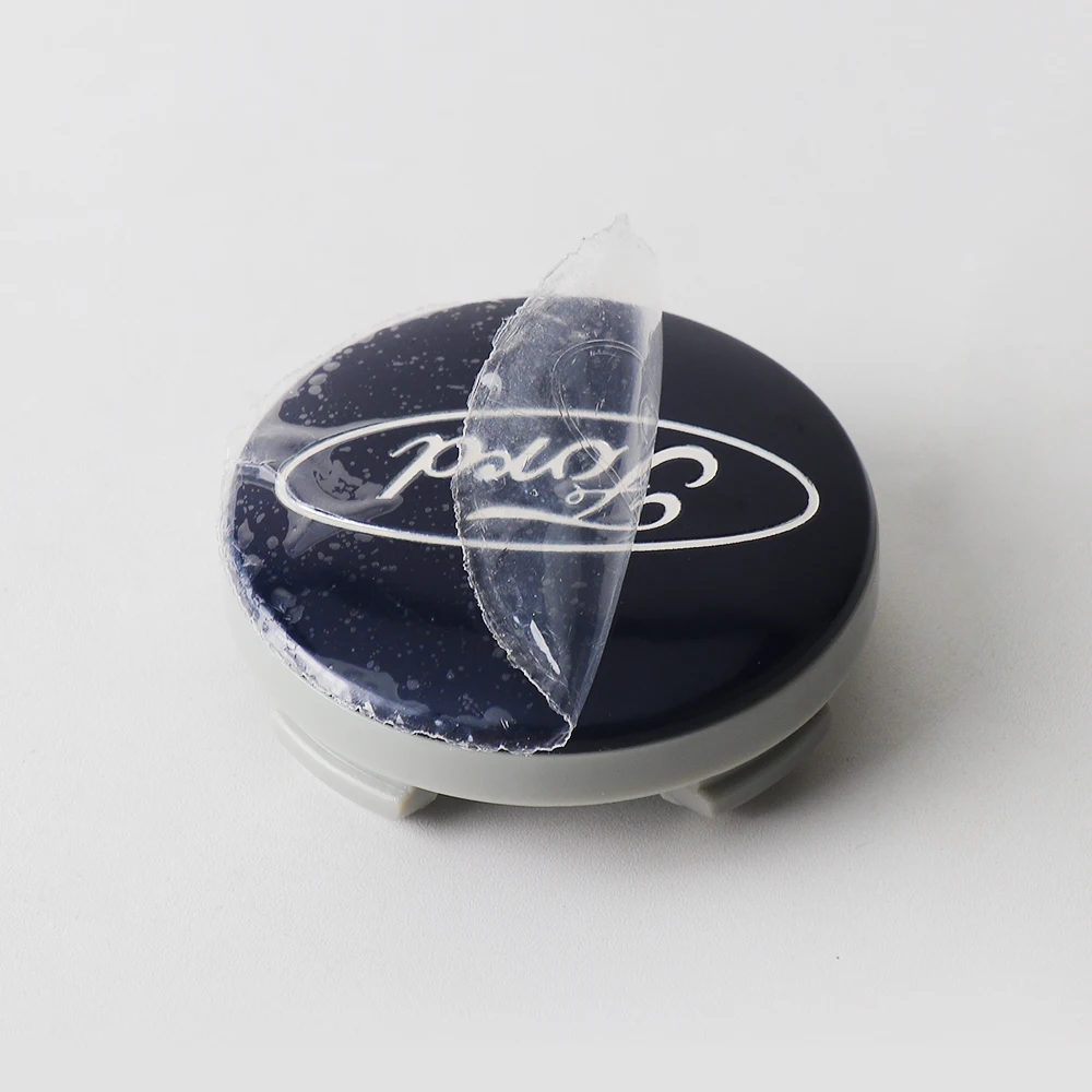 Kit 4 Peças de Calotas Decorativas para Rodas de Carro Ford Mustang Focus 2 Transit Ecosport Fiesta Escape Kuga Ranger