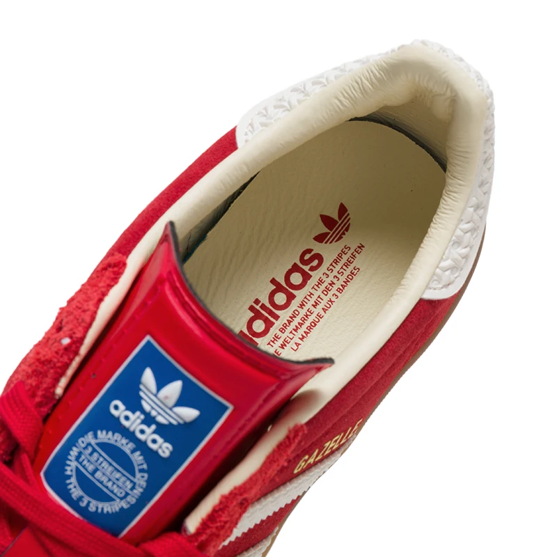 Adidas Men's and Women's Shoes Trefoil Gazelle Indoor Sports Casual Shoes Retro Trendy Lightweight Sneakers If1808