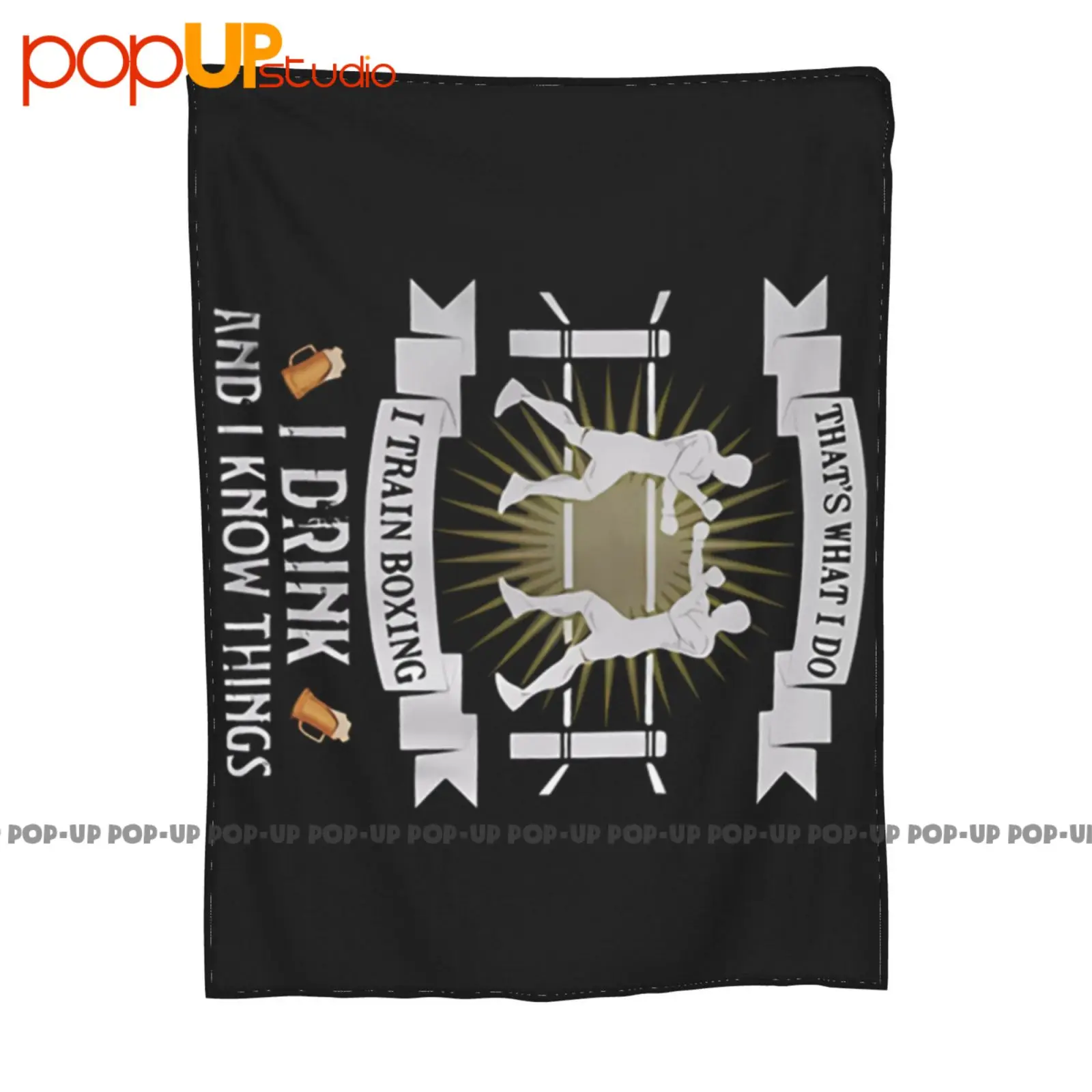 That S What I Do Train Boxing Drink and Know Things، بطانية فائقة النعومة، غطاء أريكة شتوي، أغطية سرير #2