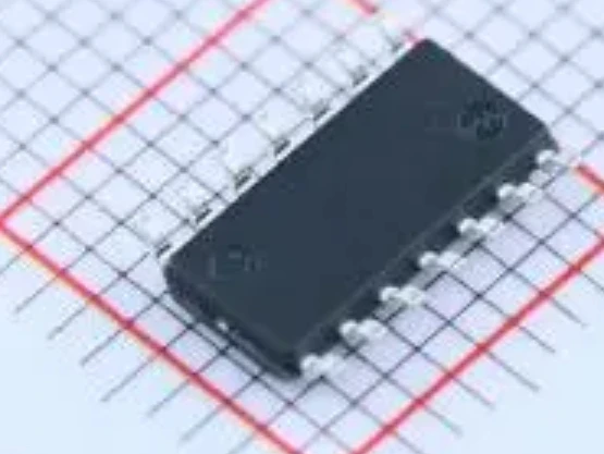 Original imported SMT SN74HC74DR silk screen HC74 SOIC-14 D-class trigger logic chip
