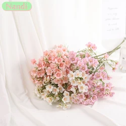 Pastoral Style Small Daisy Home Decoration Hotel Table Decoration Simulation Wild Chrysanthemum Bouquet Silk Artificial Flowers