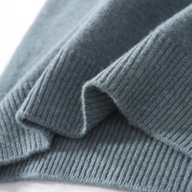 الخريف والشتاء الرجال بولو طوق محبوك البلوز 100% ميرينو الصوف نصف زر مفتوح عادية متماسكة لينة مايكرو تمتد الدافئة #4