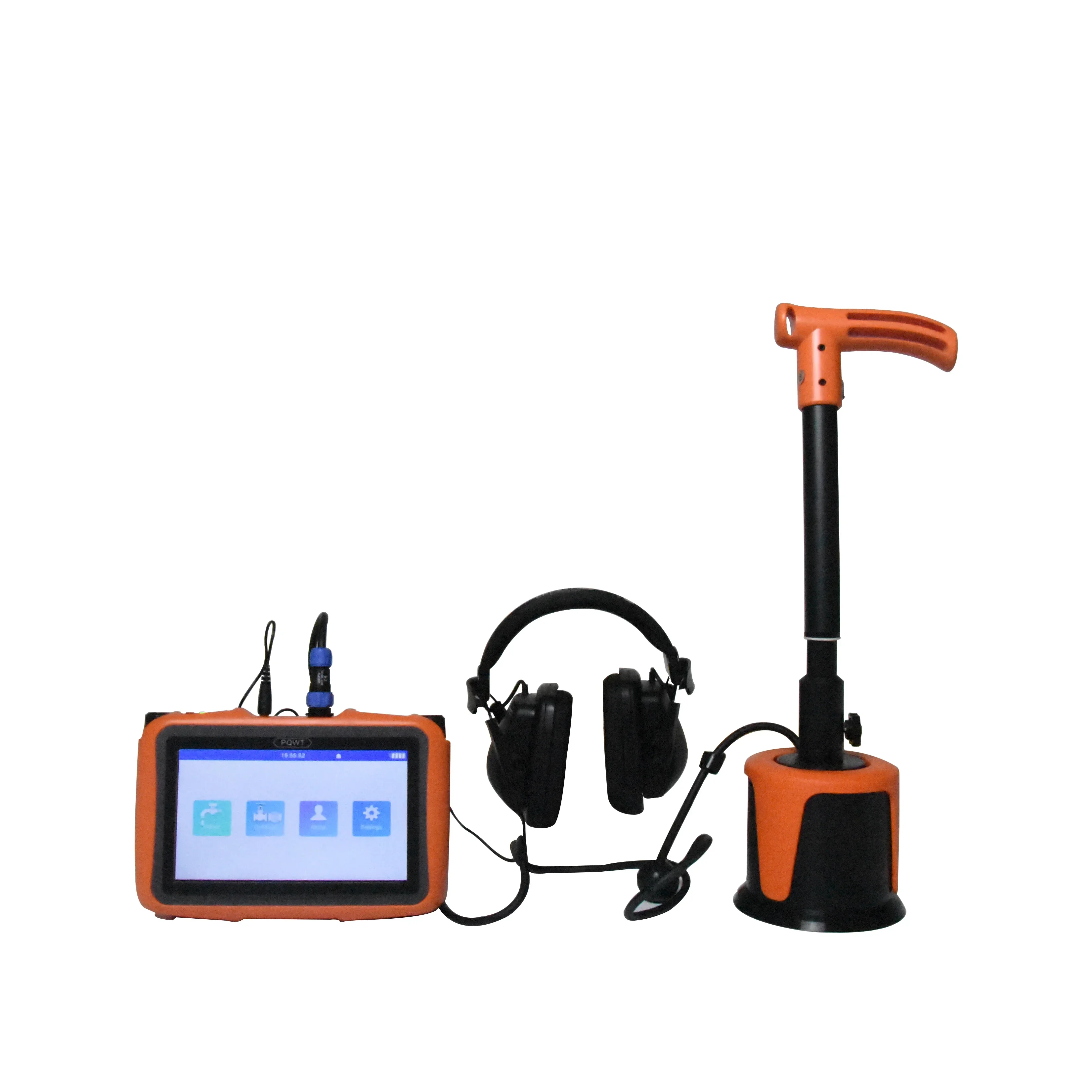 

PQWT L2000 Indoor Outdoor Underground 5m Water Leak Detection Listening Device Pipe Leak Detector