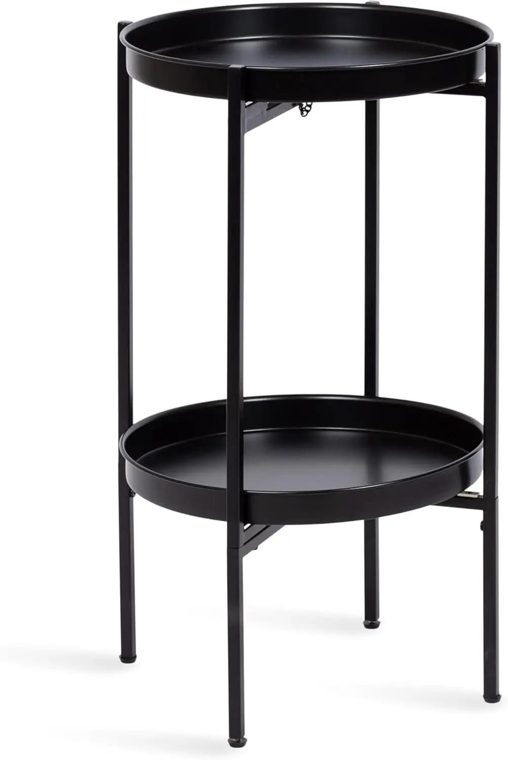 Celia-Escalier rond magnétique transparent, base pliable, panneau mural en D noir, panneaux acoustiques, 16x16x26