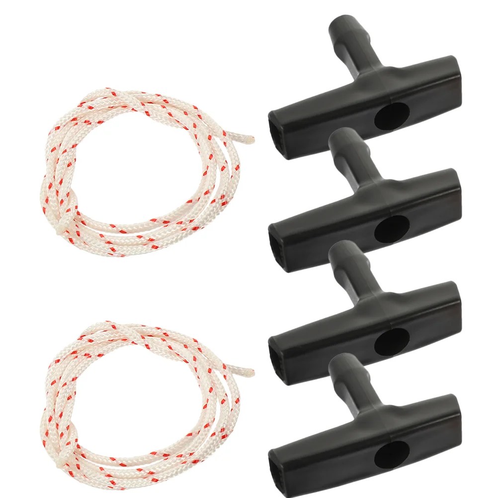 

2 Sets Drawstring Garage Attic Ladder Parts Handle Knobs Motorcycle Pull Cord Rope