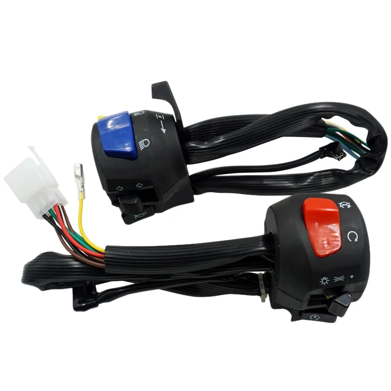 Motorcycle Handlebar Switch Assy Assembly for 125 EN125 HJ150 Headlight Switch Turn Signal