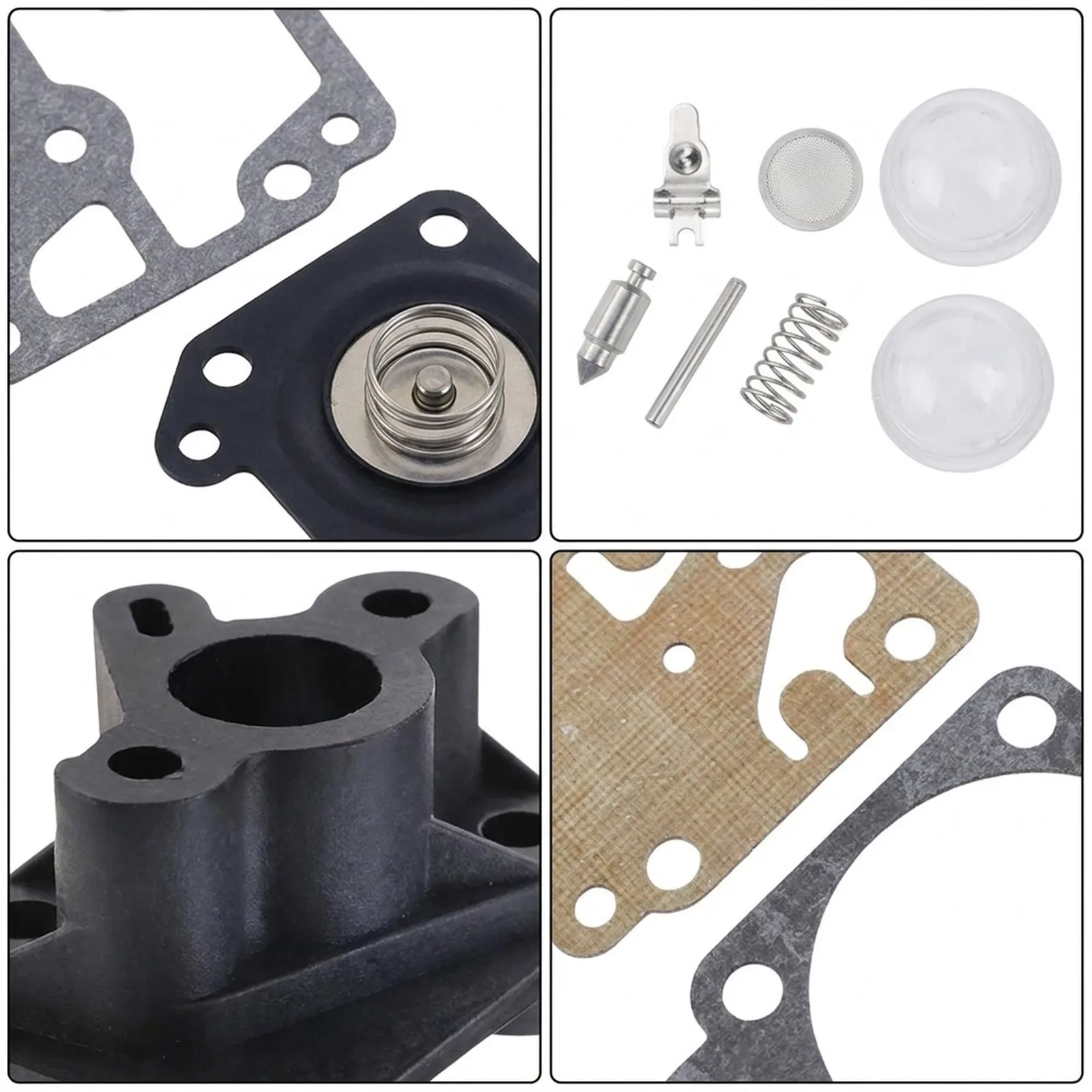Carburetor Kit Suitable for 52CC Lawn Mowers like For TU26 and For CG330 Reliable Parts for Effective Performance Restoration