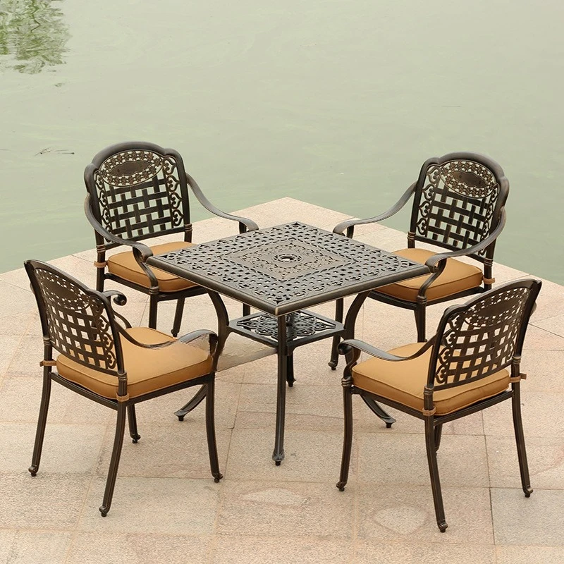 

Outdoor courtyard Scenic spot Villa balcony Terrace Outdoor leisure bar Dining tables and chairs
