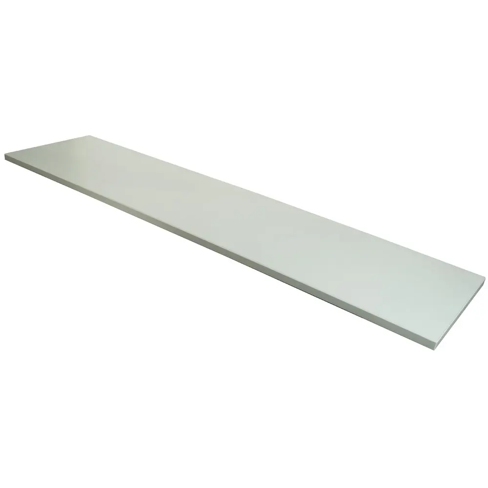 

48 Inch White Melamine \u2013 "Commercial , Heavy Duty Shelves, 12" x 48", Clothing Display , White Finish, Box of Wall hook