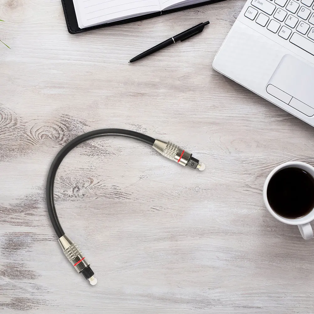 

Fiber Cable Digital Optical Cable For Male To Male Cord Durable Replacement High Definition
