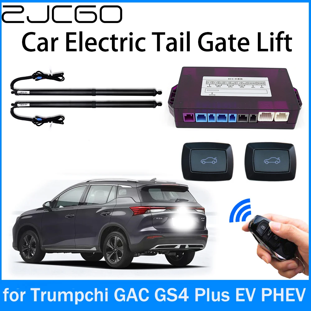 

ZJCGO Power Trunk Electric Suction Tailgate Intelligent Tail Gate Lift Strut for Trumpchi GAC GS4 Plus EV PHEV 2019~2024