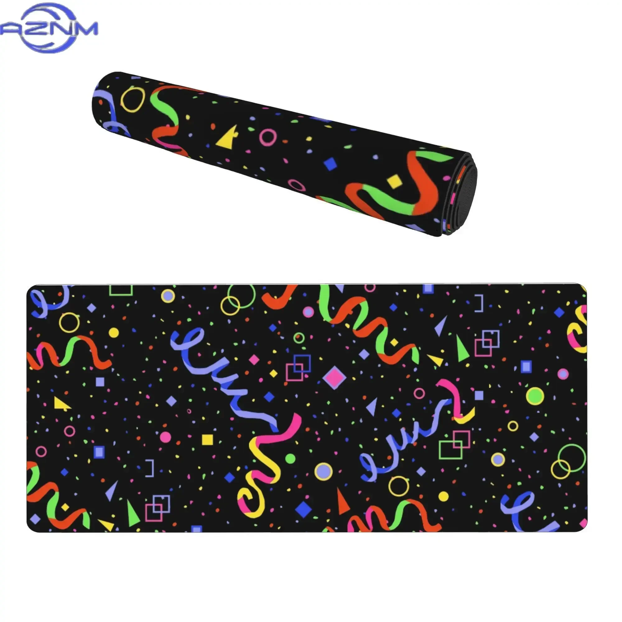 Arcade or Cinema Carpet Pattern Modern Keyboard Mat for Home Office or Freelance Workspaces Elevates Your Minimal Desk Look