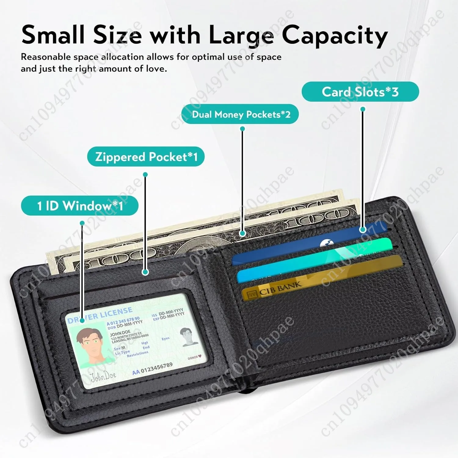 Kids Wallet for Boys, Birthday Gift for 5 6 7 8 9 10 11 12 Year Old Boy, Funny Baseball Wallet Bifold Rfid Blocking Boys Wallet