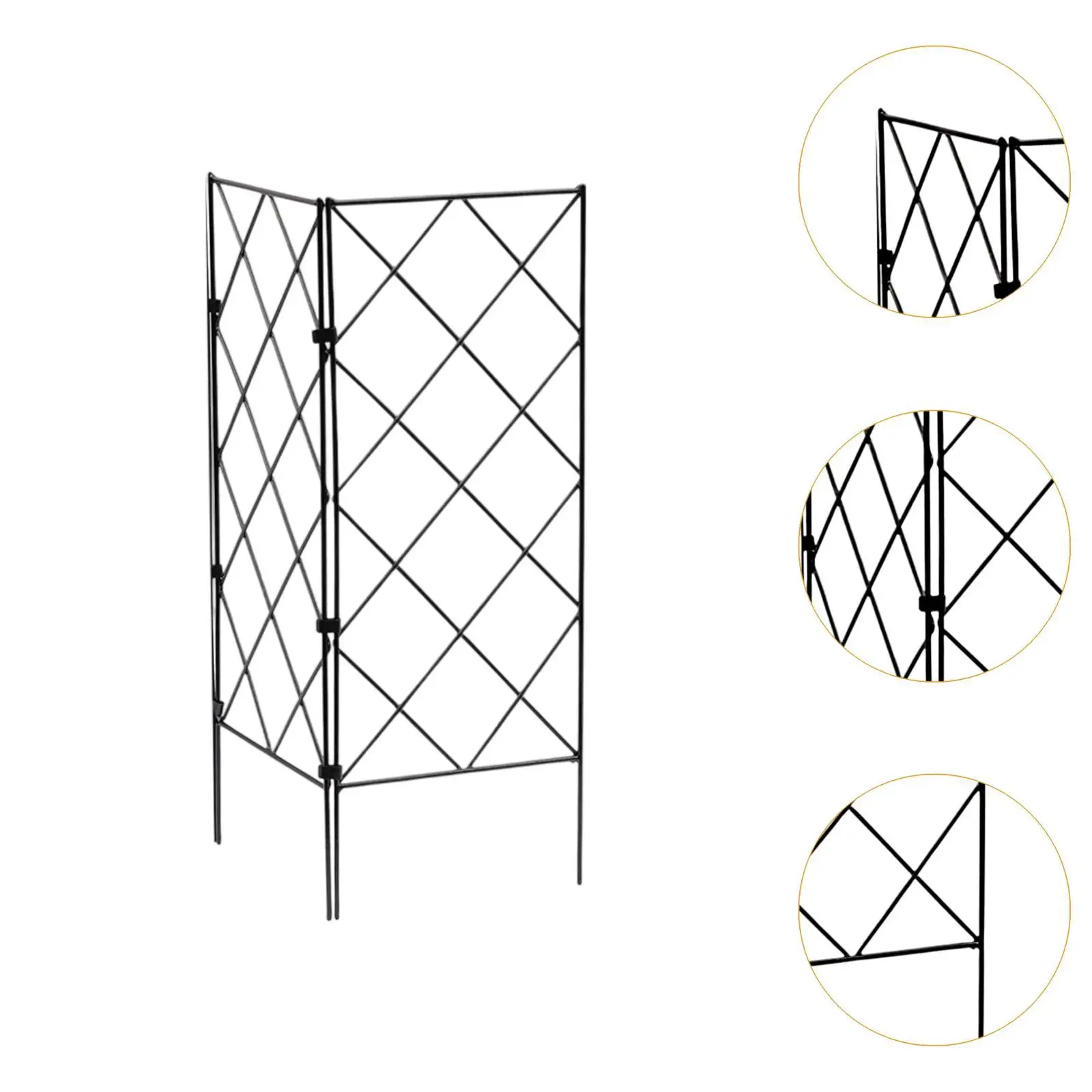 Climbing Plants Garden Trellis Vine Support Rack Practical Portable Metal