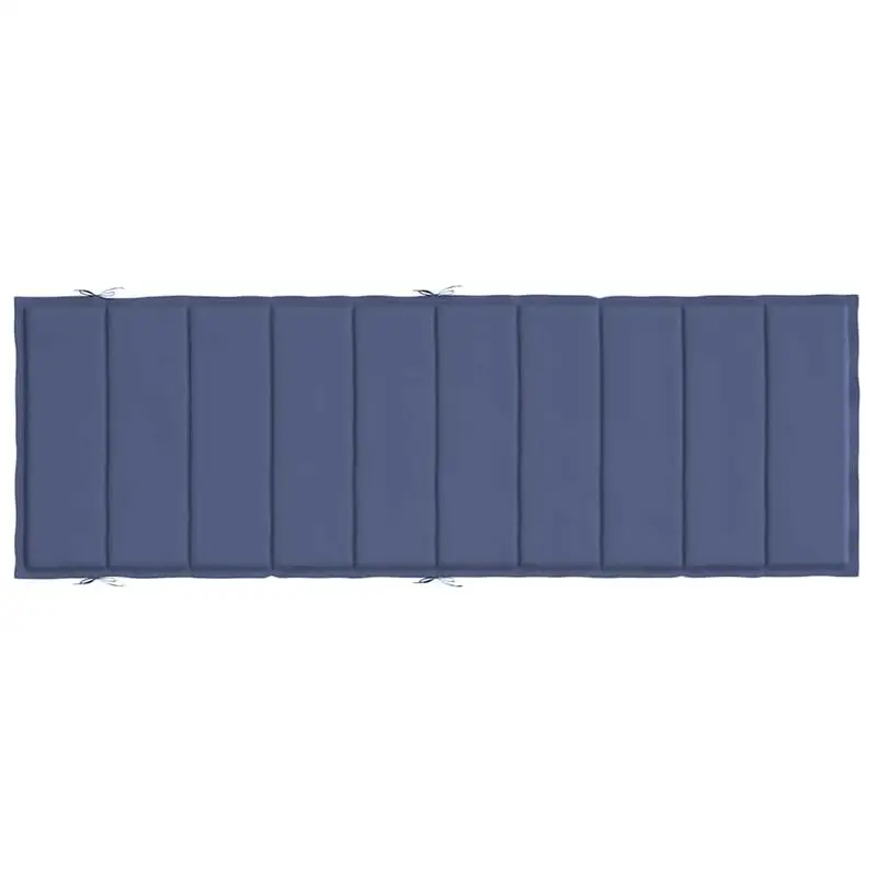

Sun Lounger Cushion Navy Blue Oxford fabric (100% polyester)