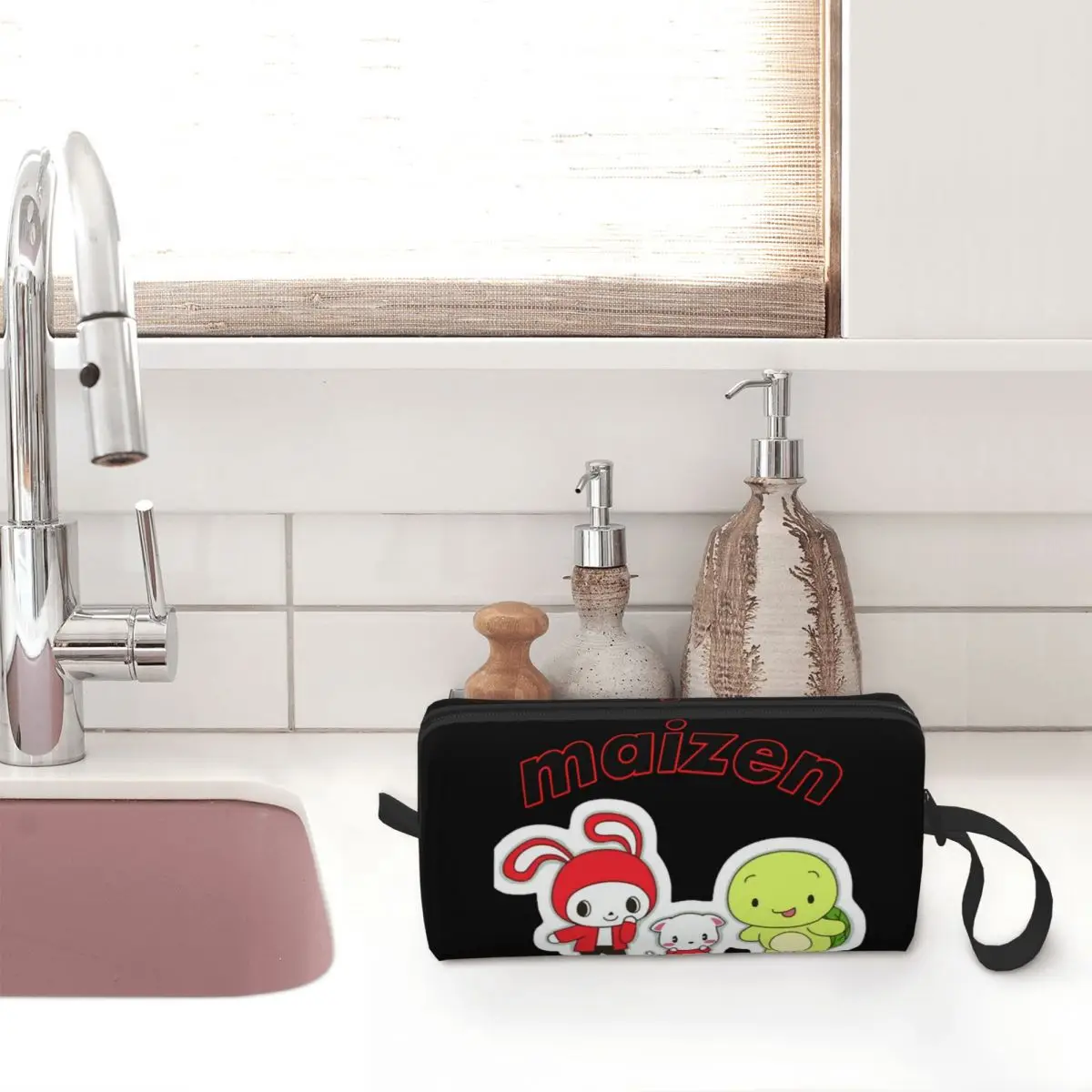 JJ MIKEY MAIZEN مقلمة للأطفال هدايا صندوق القلم حقيبة أقلام رصاص لوازم مكتبية السفر النساء حقيبة مستحضرات التجميل المنظم الحقيبة