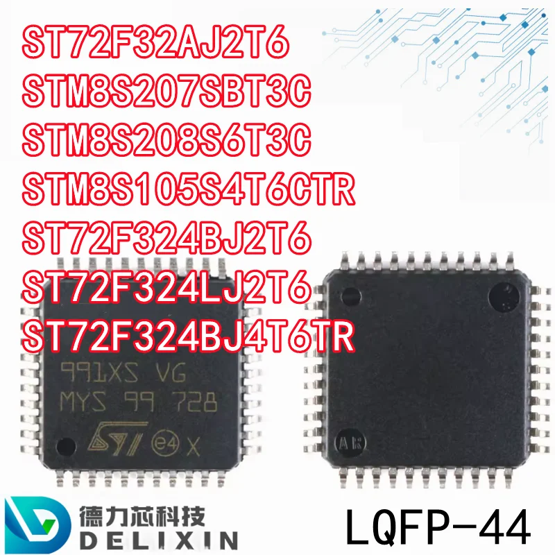 ST72F32AJ2T6 STM8S207SBT3C STM8S208S6T3C STM8S105S4T6CTR ST72F324BJ2T6 ST72F324LJ2T6 ST72F324BJ4T6TR Układy mikrokontrolera