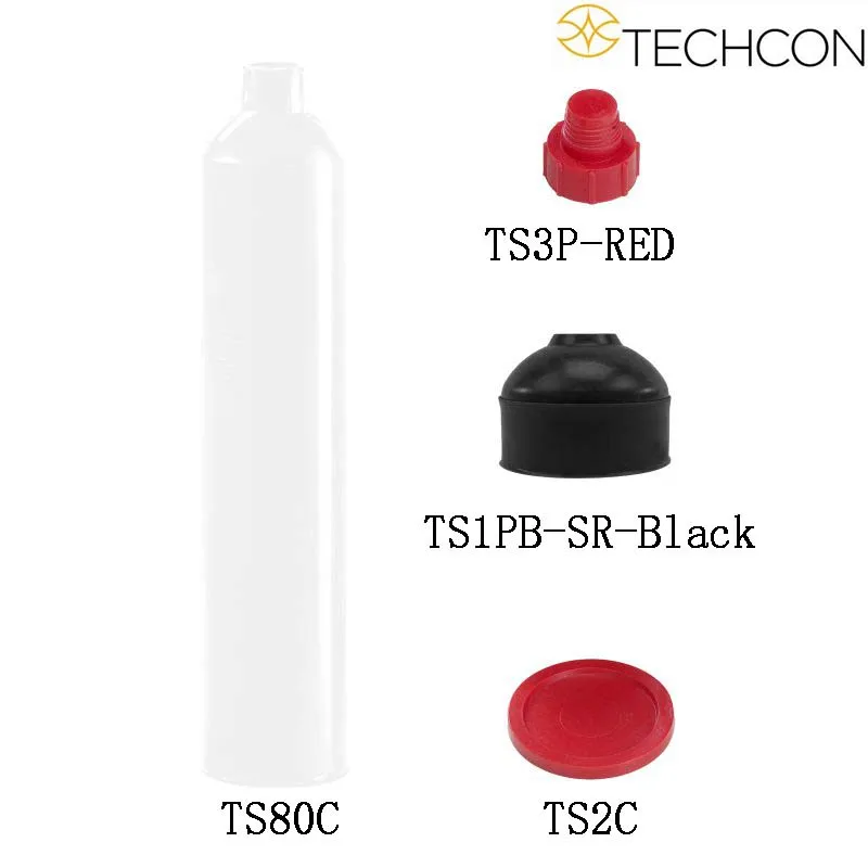 TECHCON-cartuchos y accesorios TS80C 8OZ, un componente