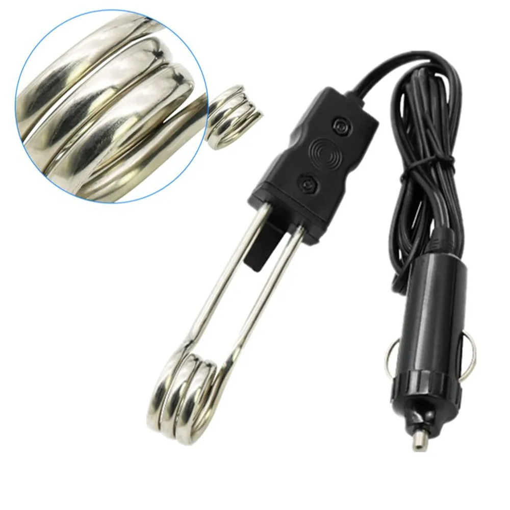 

For Mini Portable Brand New 12V 120W Car Immersion Heater Tea Coffee Water Car Electric Heater High Quality and Safety