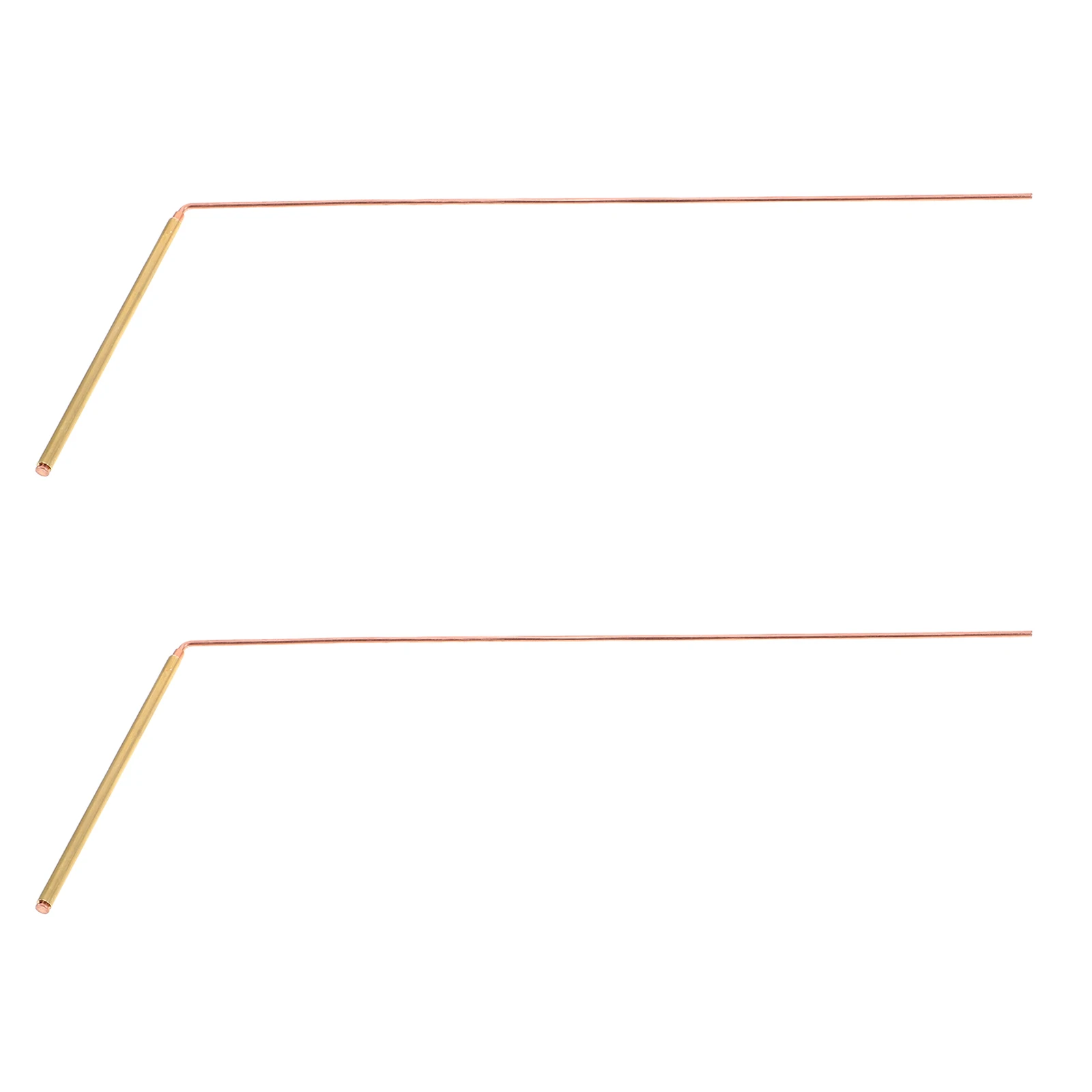 

2 Pcs Ruler Brass Divining Rods for Spirit Detection Dowsing Buried Items