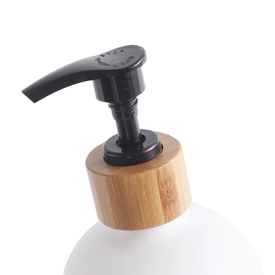 

Дозатор для мыла для кухонной посуды, чехол для домашней организации, многоразовый дозатор с насосом, бамбуковые бамбуковые бутылки для мыла для рук